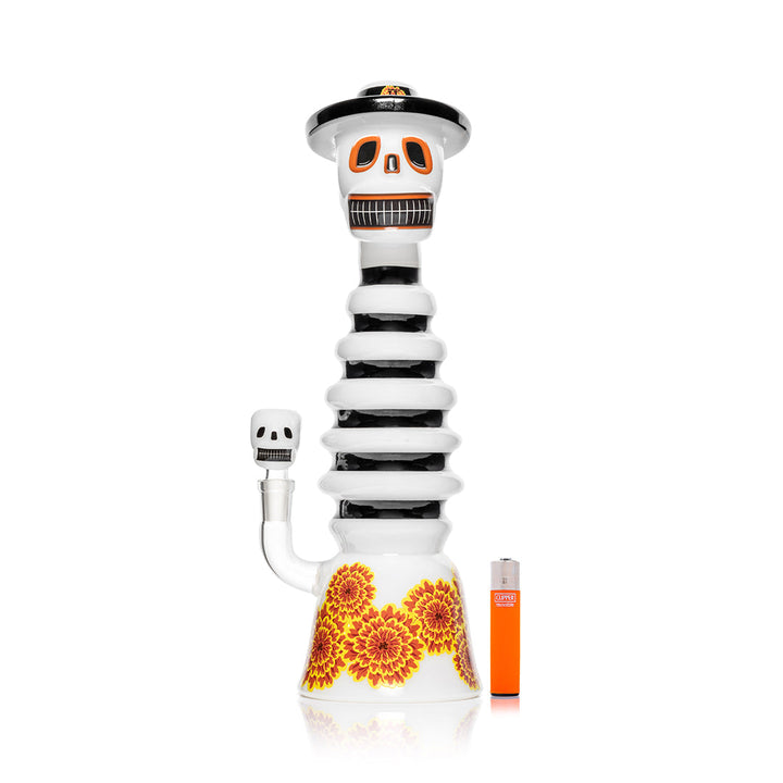 Halloween Dia De Los Muertos XL Bong