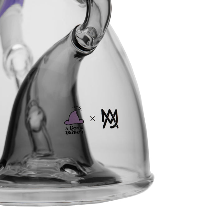 Halloween Series Bong with MJ Arsenal and a good witch logo
