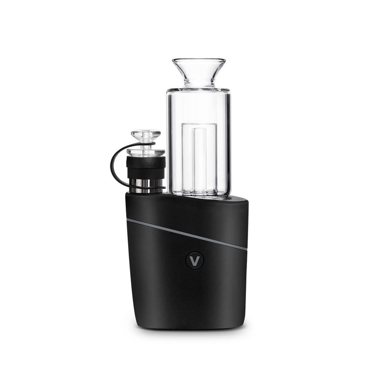 Halo Smart Portable Dab Rig Black – Front View