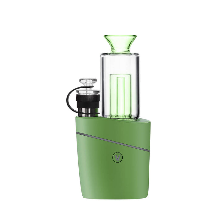 Halo Smart Portable Dab Rig Green – Front View