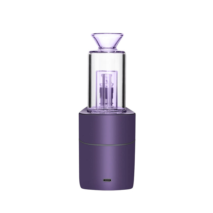 Halo Smart Dab Rig Purple – Side