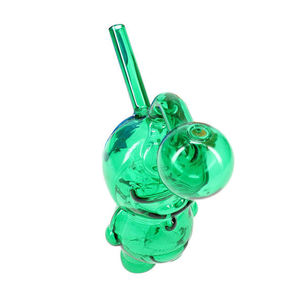 Happy Dab Smiley Face Oil Burner Glass Pipe
