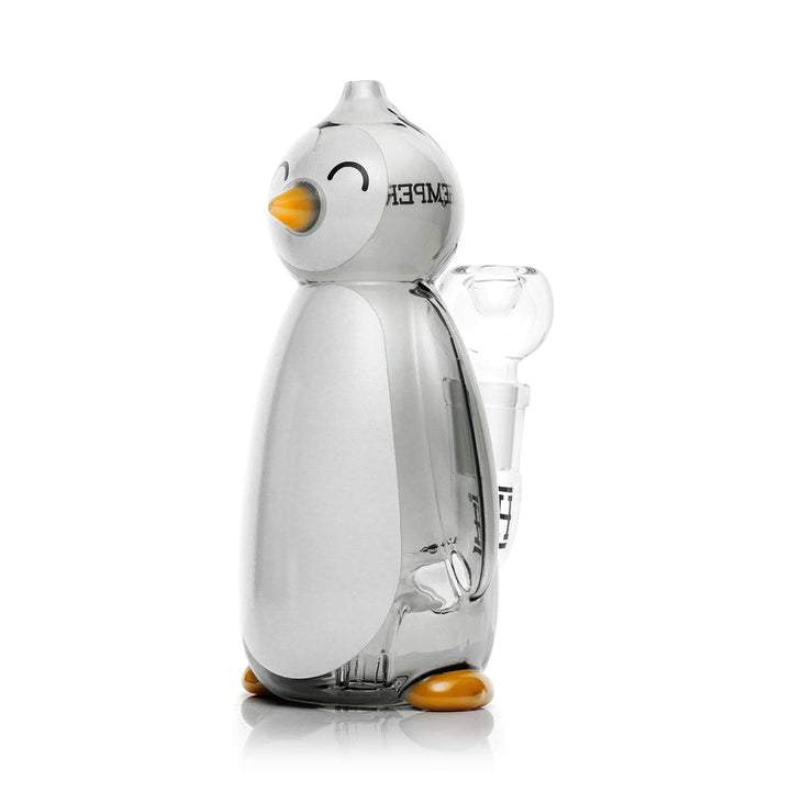 Side view of Happy Penguin Bong