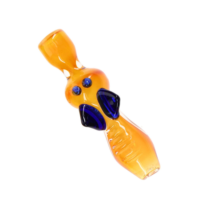 Honey Taster Gold Fumed Bee Chillum One Hitter