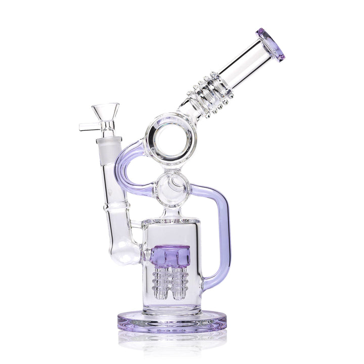 Human Grade Raygun Percolator Water Pipe in Lavender