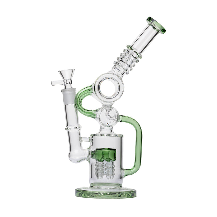 Human Grade Raygun Percolator Water Pipe in Green