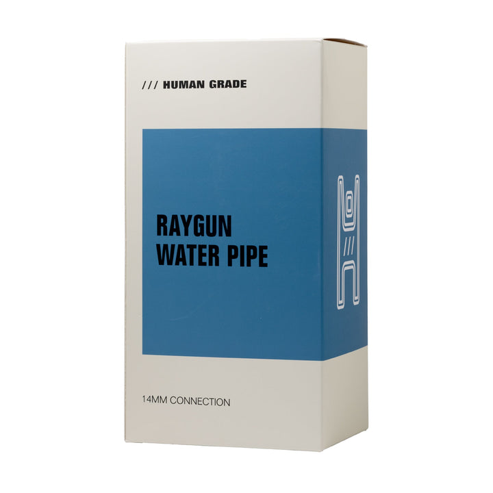 Human Grade Raygun Percolator Water Pipe Packaging