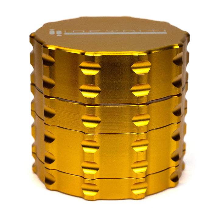 Gold Infyniti 4-Part Zinc Drum Grinder