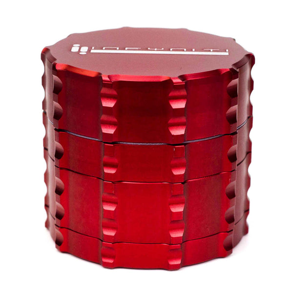 Red Infyniti 4-Part Zinc Drum Grinder