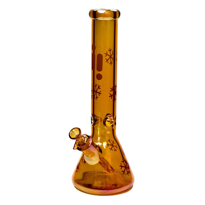 14" Wine Red Infyniti Beaker Bong