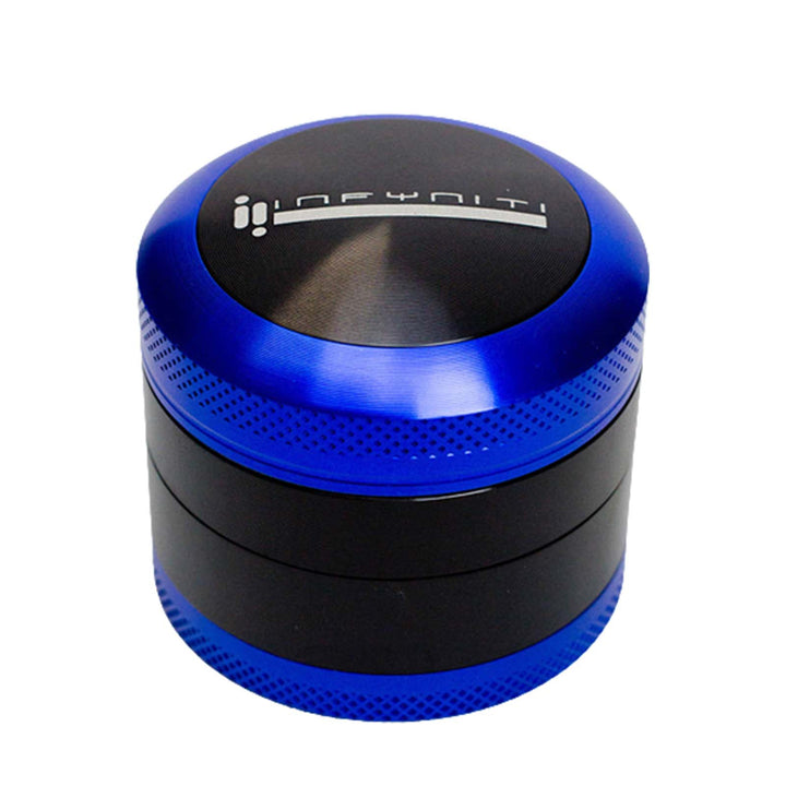 Sleek blue Infyniti Small Herb Grinder