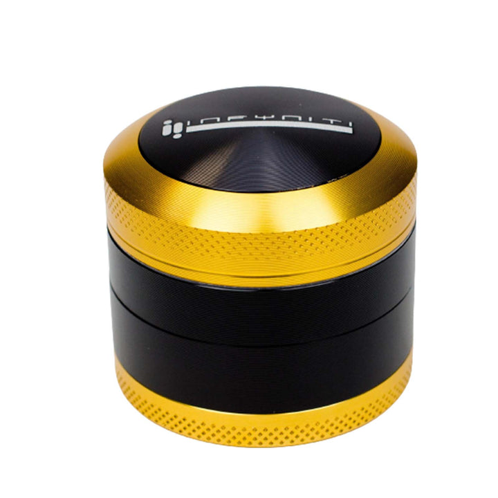 Gold Infyniti Small Herb Grinder