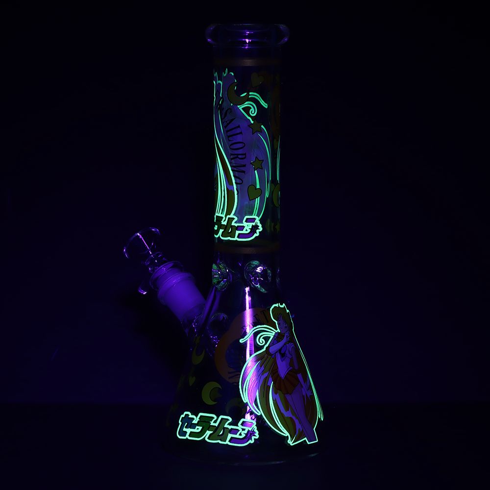 Japanese Animation Girl Version 3 10” Cartoon Beaker Glass Bong ...