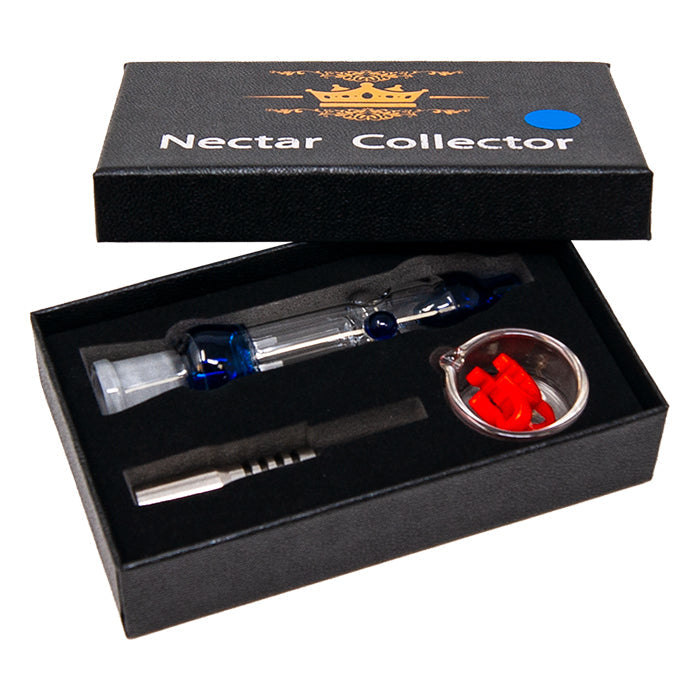 King Nectar Collector Dab Kit 14mm packaging details with gift box and accessories