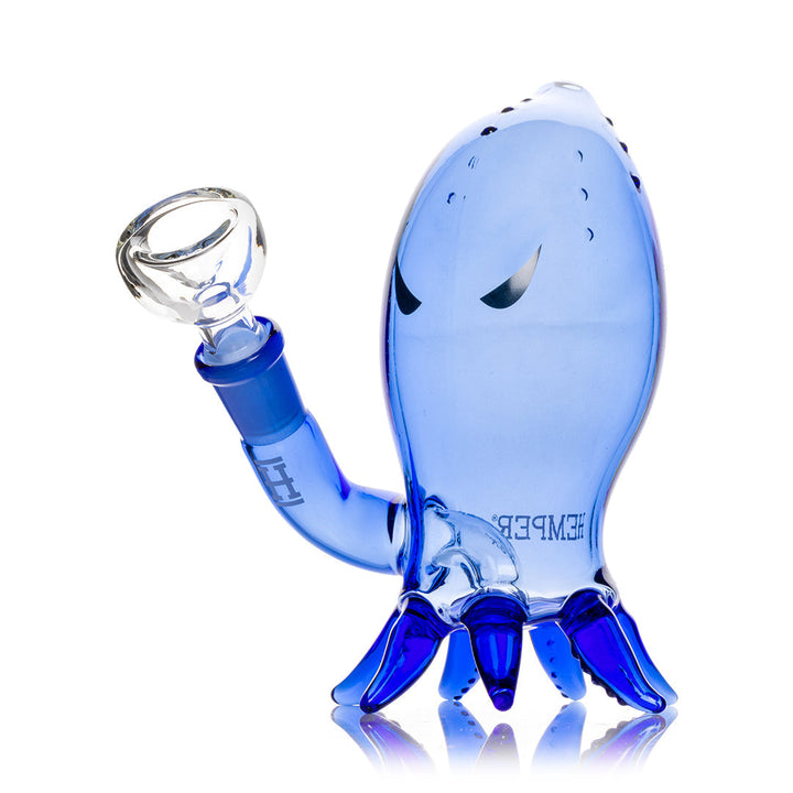 Side view of Kraken Mini Water Bong