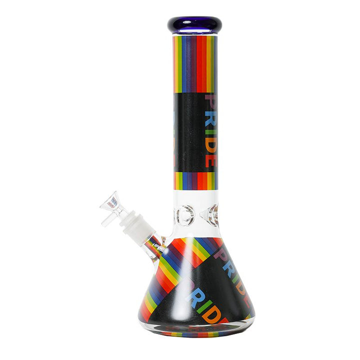14 inch LGBTQ Thick Glass Beaker Bong