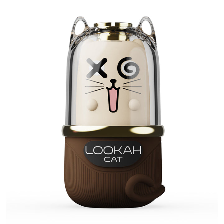 Lookah Cat Portable Vaporizer in Chocolate Brown