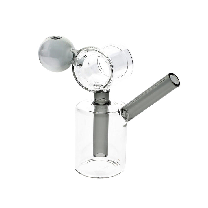 Loop Mini Colored Donut Recycled Oil Burner in black