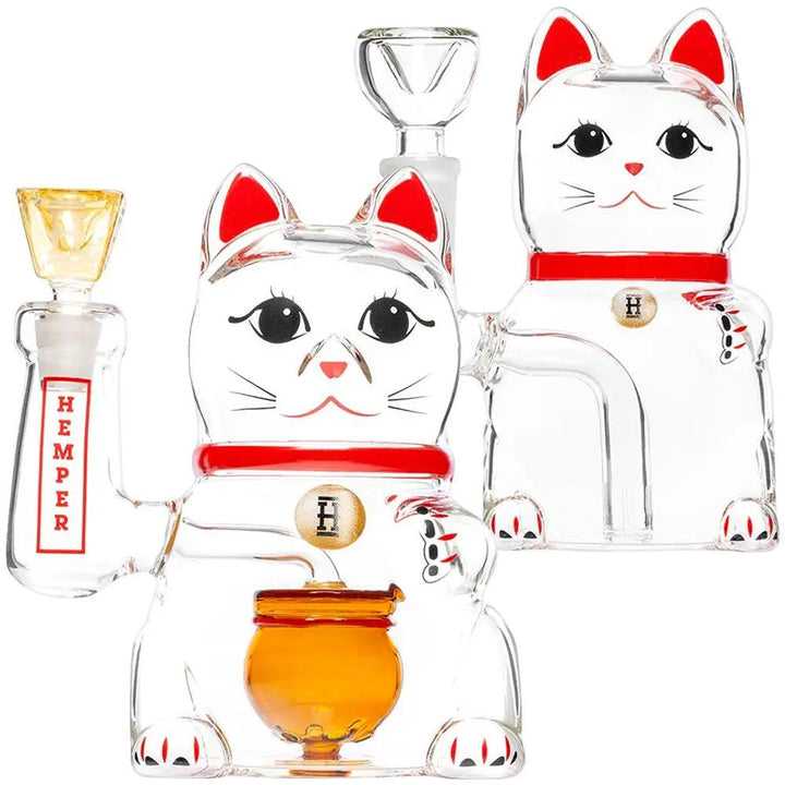 Lucky Money Cat Water Pipe