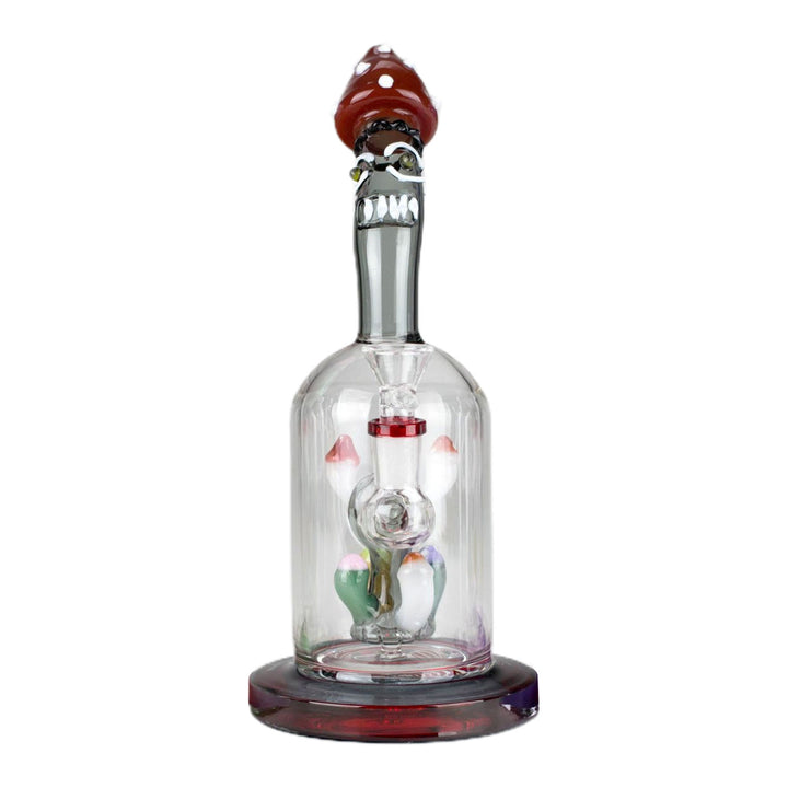 front view of MadCaps Glass Water Pipe