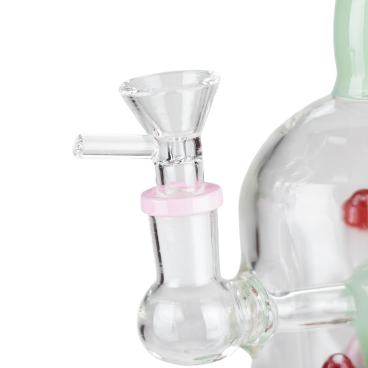 MadCaps Glass Water Bong Bowl closeup