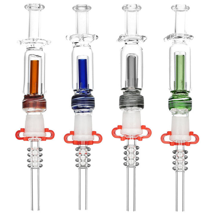 14mm quartz dab tip on Magic Maker Nectar Collector Bubbler