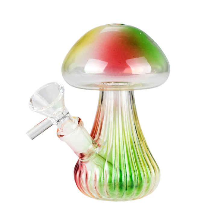 5 Inch Magic Mushroom Glass Bong 