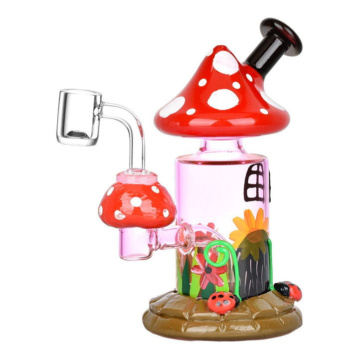 Magic Shroom Garden Glow Dab Rig - pilotdiary