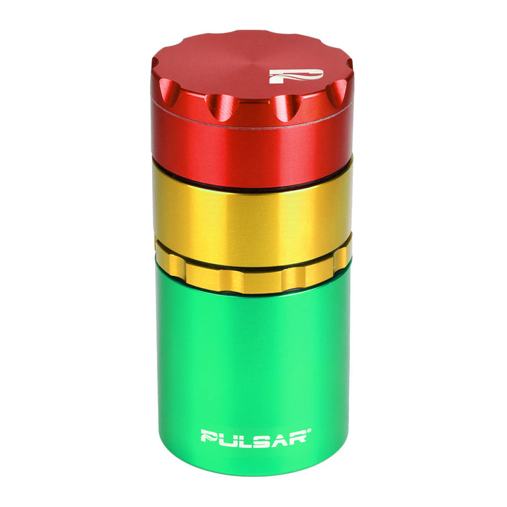Rasta Metal Storage Herb Grinder