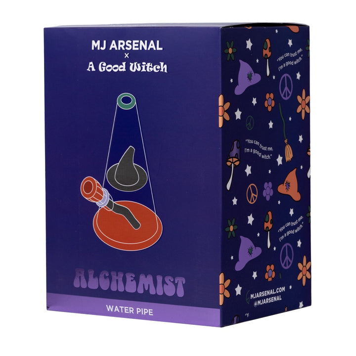 Packaging box of MJ Arsenal Alchemist Halloween Witch Water Pipe