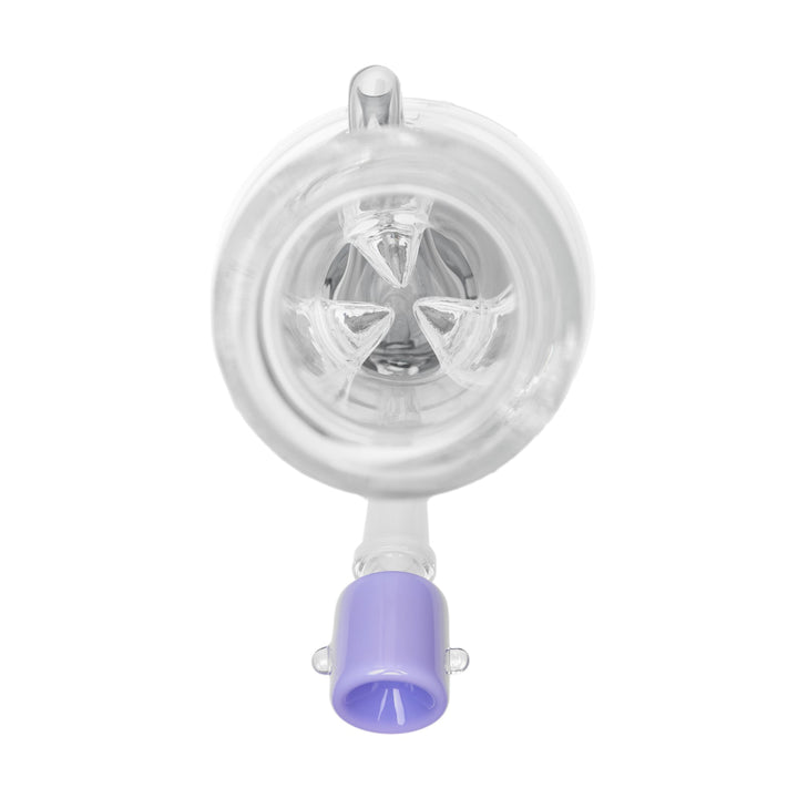 Inside view of MJ Arsenal Halloween Series Bong ice catcher
