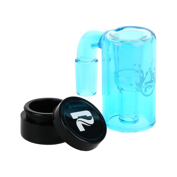 Neon Brights Glass Wax Reclaim Catcher with 90° joint angle
