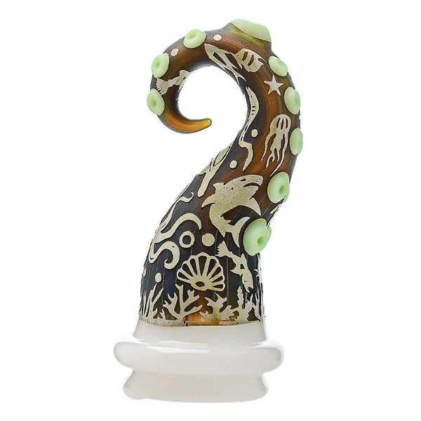 Ocean Tentacle Peak Glass Attachment for Puffco Peak Pro