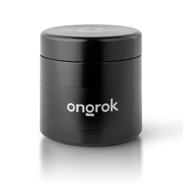 Ongrok EZ Premium 4-Piece Herb Grinder in Black