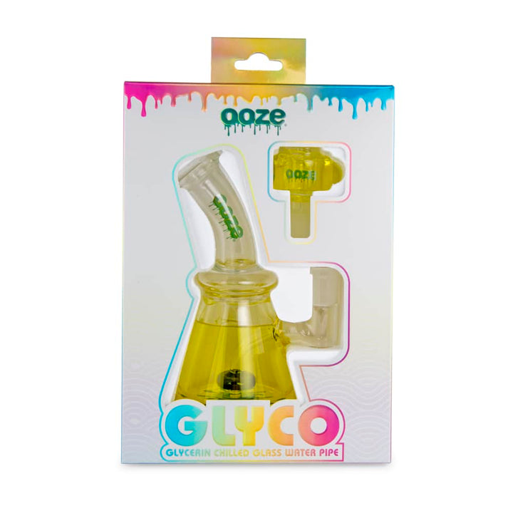 Ooze Glyco Bong Mellow Yellow - Packaging Front