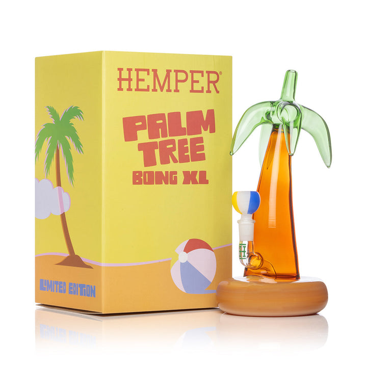 Palm Tree XL Bong packaging box