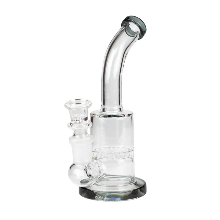 7" Bent Neck Bong with Honeycomb diffuser - pilotdiary