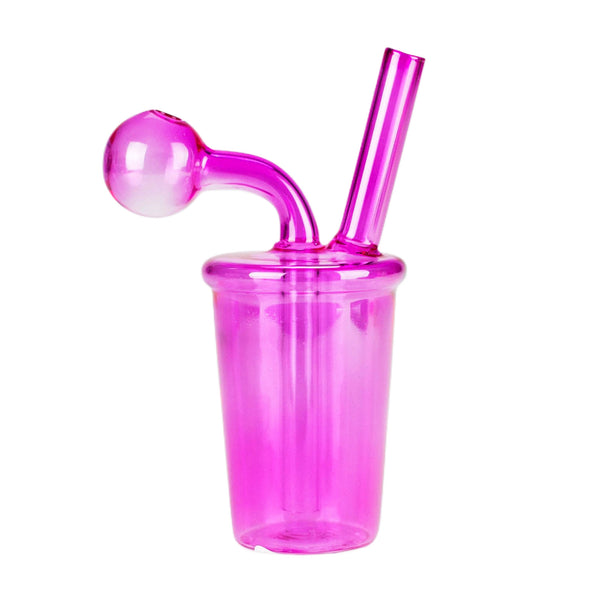 5 inch Coffee Cup Oil Burner Bong in vibrant neon colors – PILOTDIARY