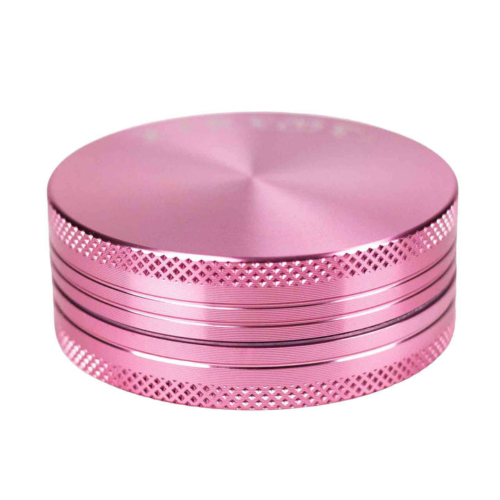 Pink Aluminum Mini Herb Grinder, compact and stylish