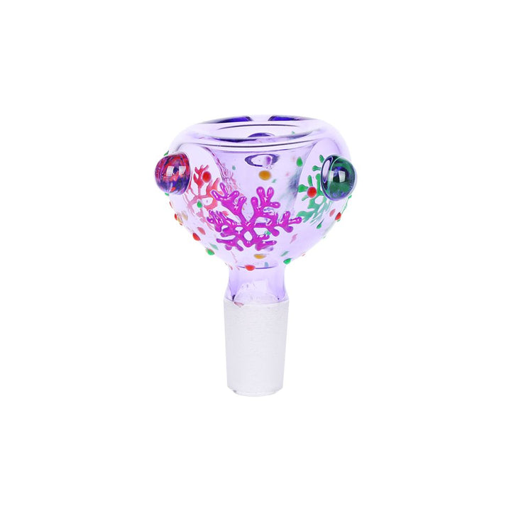 detail of Pinky Hearts Bong Bowl