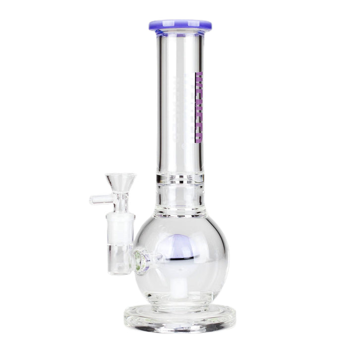 Purple Pocket Orb Bong with color-tinted lip and orb percolator
