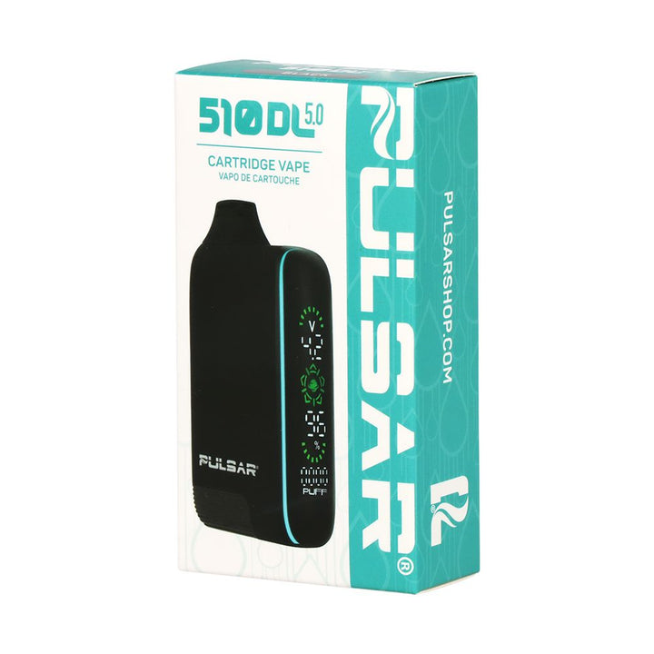 Black Pulsar 510 DL 5.0 Vape Bar packaging