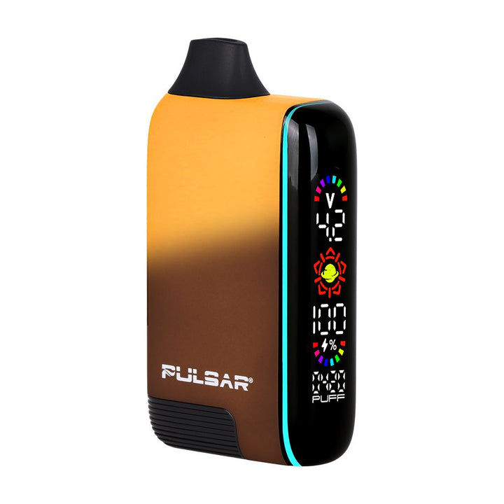 Pulsar 510 DL 5.0 Vape Bar Earthstorm color front view with gradient finish