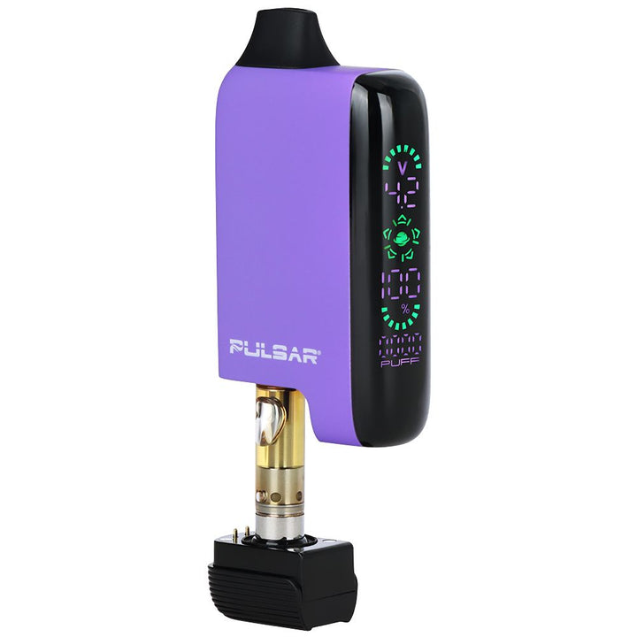 Purple Pulsar 510 DL 5.0 Vape Bar cartridge