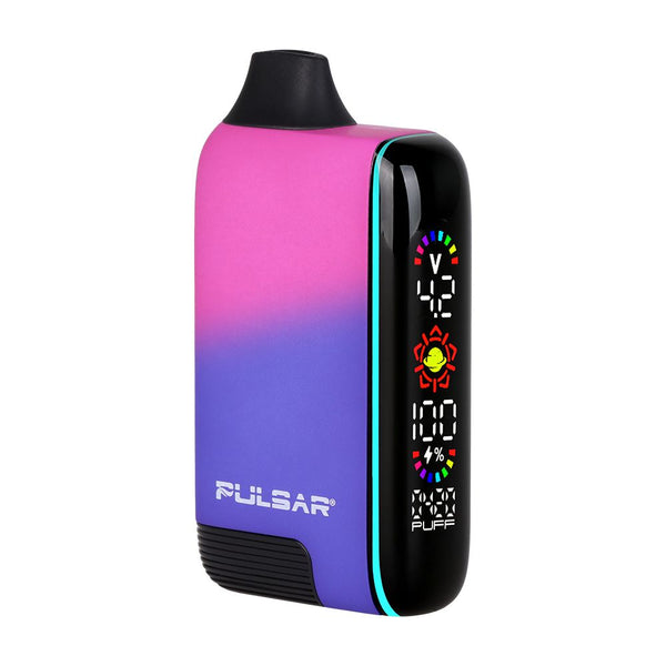 Pulsar 510 DL 5.0 Vape Bar in Royal Wizard color, front view with color-changing gradient finish