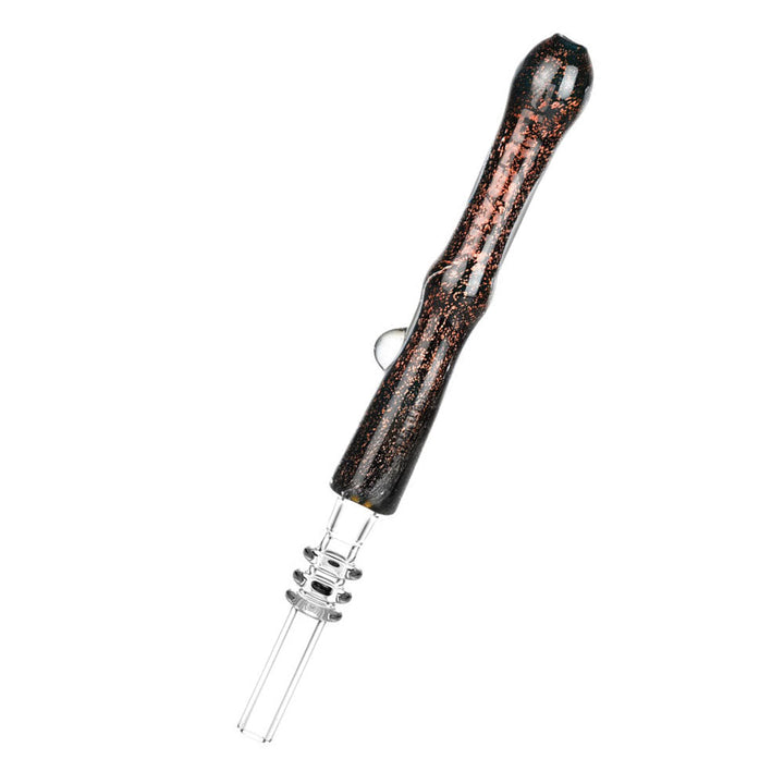 Pulsar Galaxy Glass Straw for Dabs with 10mm quartz tip