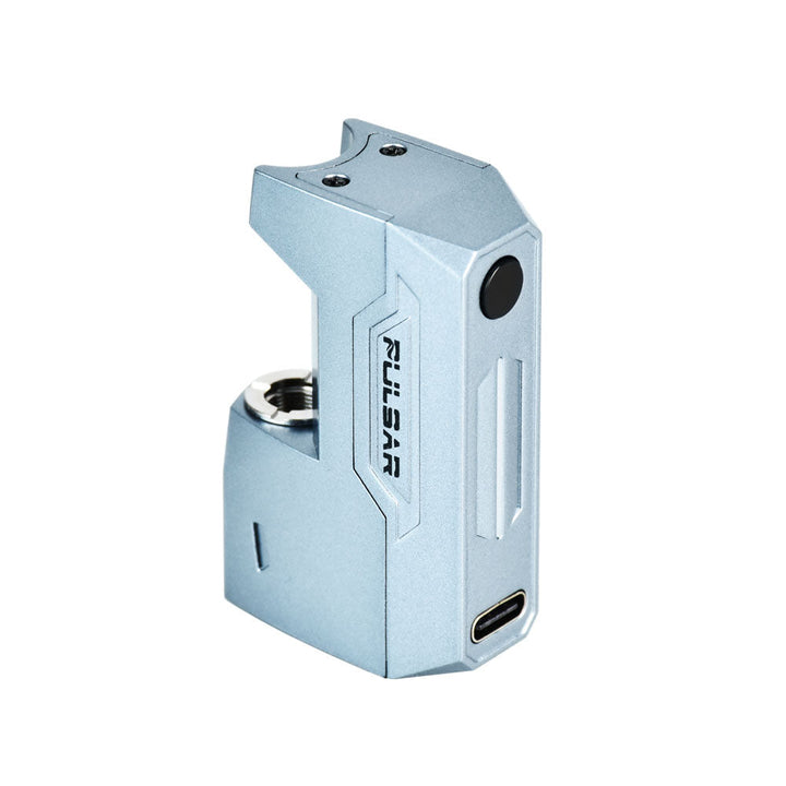 Pulsar GiGi H2O 510 Battery & Water Pipe Adapter in steel blue with 14/19mm adapter