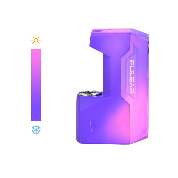 Pulsar GiGi H2O 510 Battery & Water Pipe Adapter with thermo purple-pink color shift
