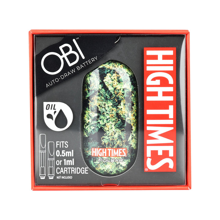 Pulsar Obi Auto-Draw Vape Cartridge Battery Flower packaging