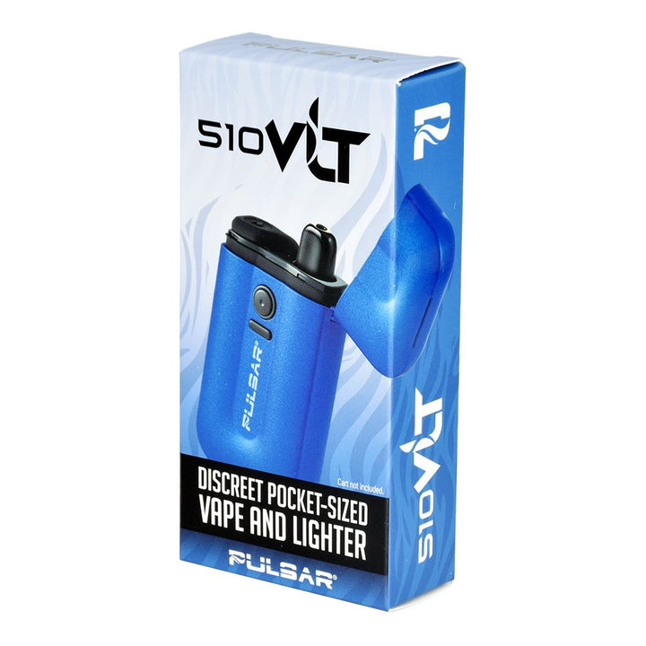 Pulsar VLT 510 Vaporizer Battery in blue packaging